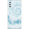 Blue and White Tie Dye Galaxy Note 10 Skin