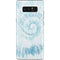 Blue and White Tie Dye Galaxy Note 8 Skin