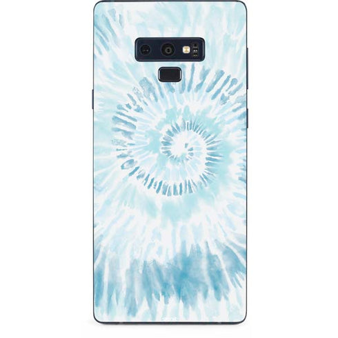 Blue and White Tie Dye Galaxy Note 9 Skin
