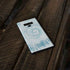 Blue and White Tie Dye Galaxy Note 9 Skin