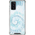 Blue and White Tie Dye Galaxy Note20 5G Clear Case