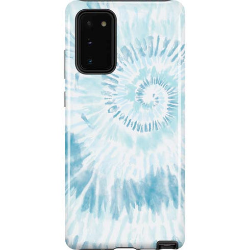 Blue and White Tie Dye Galaxy Note20 5G Pro Case