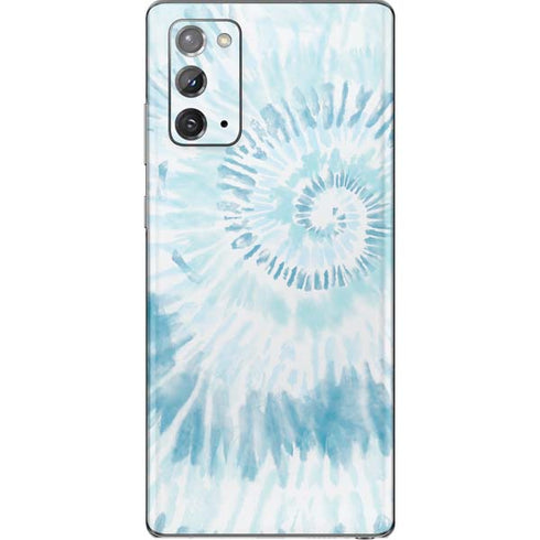Blue and White Tie Dye Galaxy Note20 5G Skin