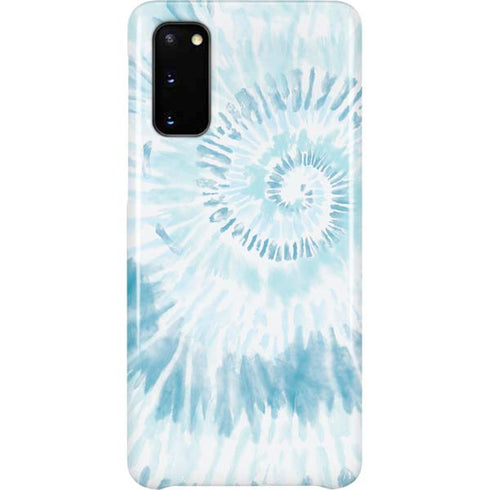 Blue and White Tie Dye Galaxy S20 Lite Case
