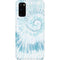 Blue and White Tie Dye Galaxy S20 Lite Case
