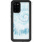 Blue and White Tie Dye Galaxy S20 Plus Waterproof Case
