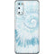 Blue and White Tie Dye Galaxy S20 Skin