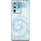 Blue and White Tie Dye Galaxy S20 Ultra 5G Skin
