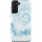 Blue and White Tie Dye Galaxy S21 FE Pro Case