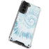 Blue and White Tie Dye Galaxy S21 Plus 5G Clear Case