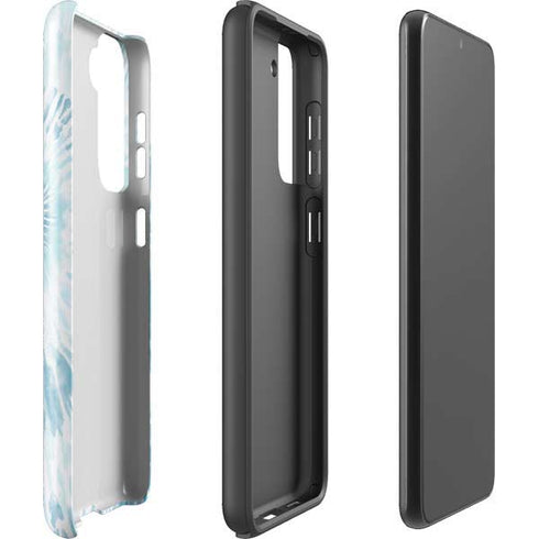 Blue and White Tie Dye Galaxy S21 Plus 5G Pro Case