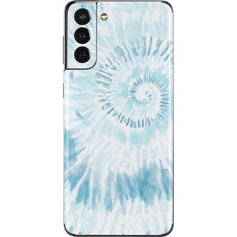 Blue and White Tie Dye Galaxy S21 Plus 5G Skin