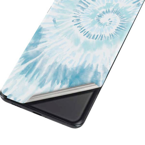 Blue and White Tie Dye Galaxy S21 Plus 5G Skin