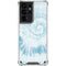 Blue and White Tie Dye Galaxy S21 Ultra 5G Clear Case