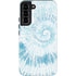 Blue and White Tie Dye Galaxy S22 Plus Pro Case