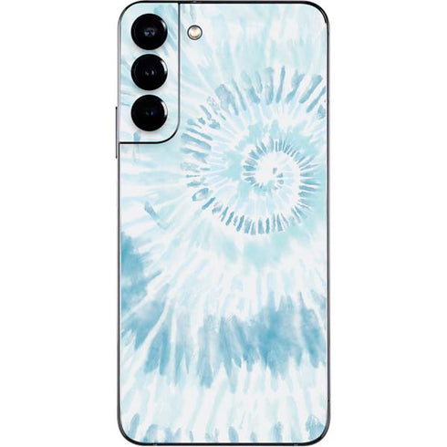 Blue and White Tie Dye Galaxy S22 Plus Skin