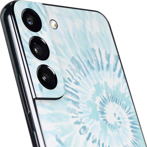 Blue and White Tie Dye Galaxy S22 Plus Skin