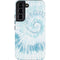 Blue and White Tie Dye Galaxy S22 Pro Case