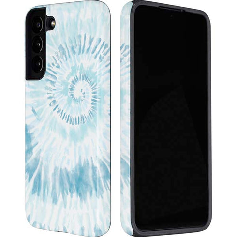 Blue and White Tie Dye Galaxy S22 Pro Case