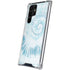 Blue and White Tie Dye Galaxy S22 Ultra Clear Case