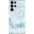 Blue and White Tie Dye Galaxy S22 Ultra Skin