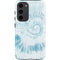 Blue and White Tie Dye Galaxy S23 Plus Pro Case