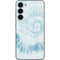 Blue and White Tie Dye Galaxy S23 Plus Skin