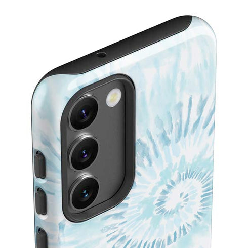 Blue and White Tie Dye Galaxy S23 Pro Case