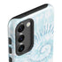 Blue and White Tie Dye Galaxy S23 Pro Case