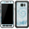 Blue and White Tie Dye Galaxy S7 Active Skin