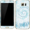 Blue and White Tie Dye Galaxy S7 Edge Skin