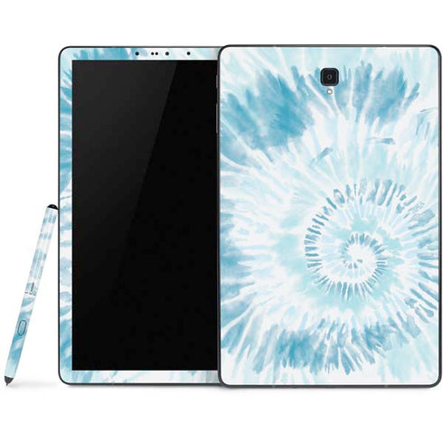 Blue and White Tie Dye Samsung Galaxy Tab Skin