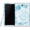 Blue and White Tie Dye Samsung Galaxy Tab Skin