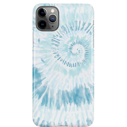 Blue and White Tie Dye iPhone 11 Pro Max Lite Case