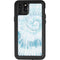 Blue and White Tie Dye iPhone 11 Pro Max Waterproof Case