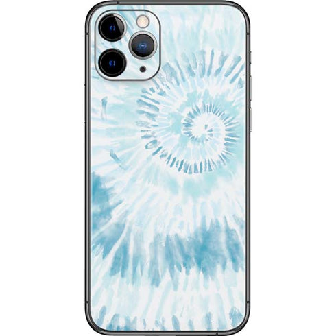 Blue and White Tie Dye iPhone 11 Pro Skin