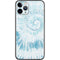 Blue and White Tie Dye iPhone 11 Pro Skin