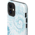 Blue and White Tie Dye iPhone 12 Impact Case
