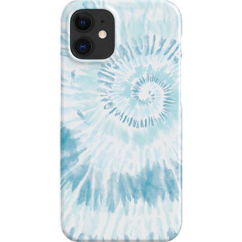 Blue and White Tie Dye iPhone 12 Mini Lite Case
