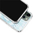 Blue and White Tie Dye iPhone 12 Pro Clear Case