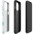 Blue and White Tie Dye iPhone 13 Pro Max Impact Case