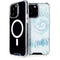 Blue and White Tie Dye iPhone 13 Pro Max MagSafe Case
