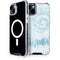 Blue and White Tie Dye iPhone 14 MagSafe Case