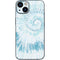 Blue and White Tie Dye iPhone 14 Plus Skin