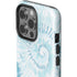 Blue and White Tie Dye iPhone 14 Pro Impact Case