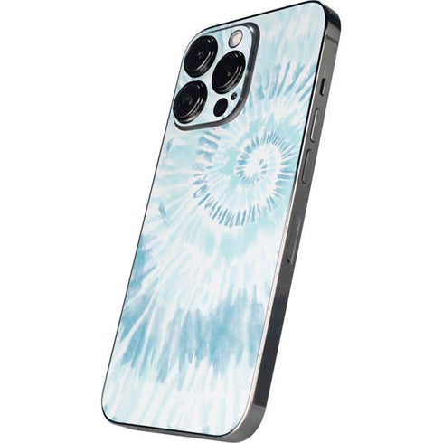 Blue and White Tie Dye iPhone 14 Pro Max Skin