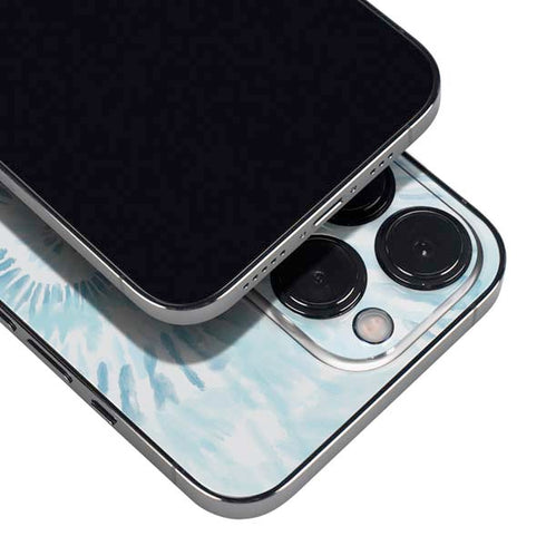 Blue and White Tie Dye iPhone 14 Pro Max Skin