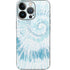 Blue and White Tie Dye iPhone 14 Pro Skin