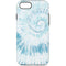 Blue and White Tie Dye iPhone 8 Pro Case