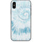 Blue and White Tie Dye iPhone X Skin